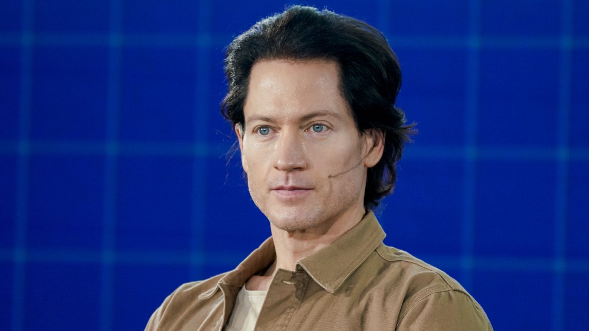 Bryan Johnson, founder and chief executive officer of Kernel Holding SA, during the Milken Institute Global Conference in Beverly Hills, California, U.S., on Wednesday, Oct. 20, 2021. The event brings together individuals with the capital, power, and influence to change the world and connects them w