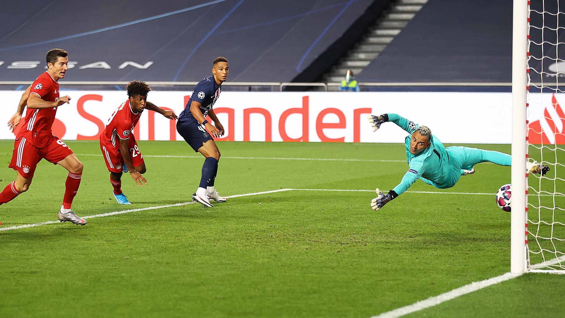 Kingsley Coman's goal