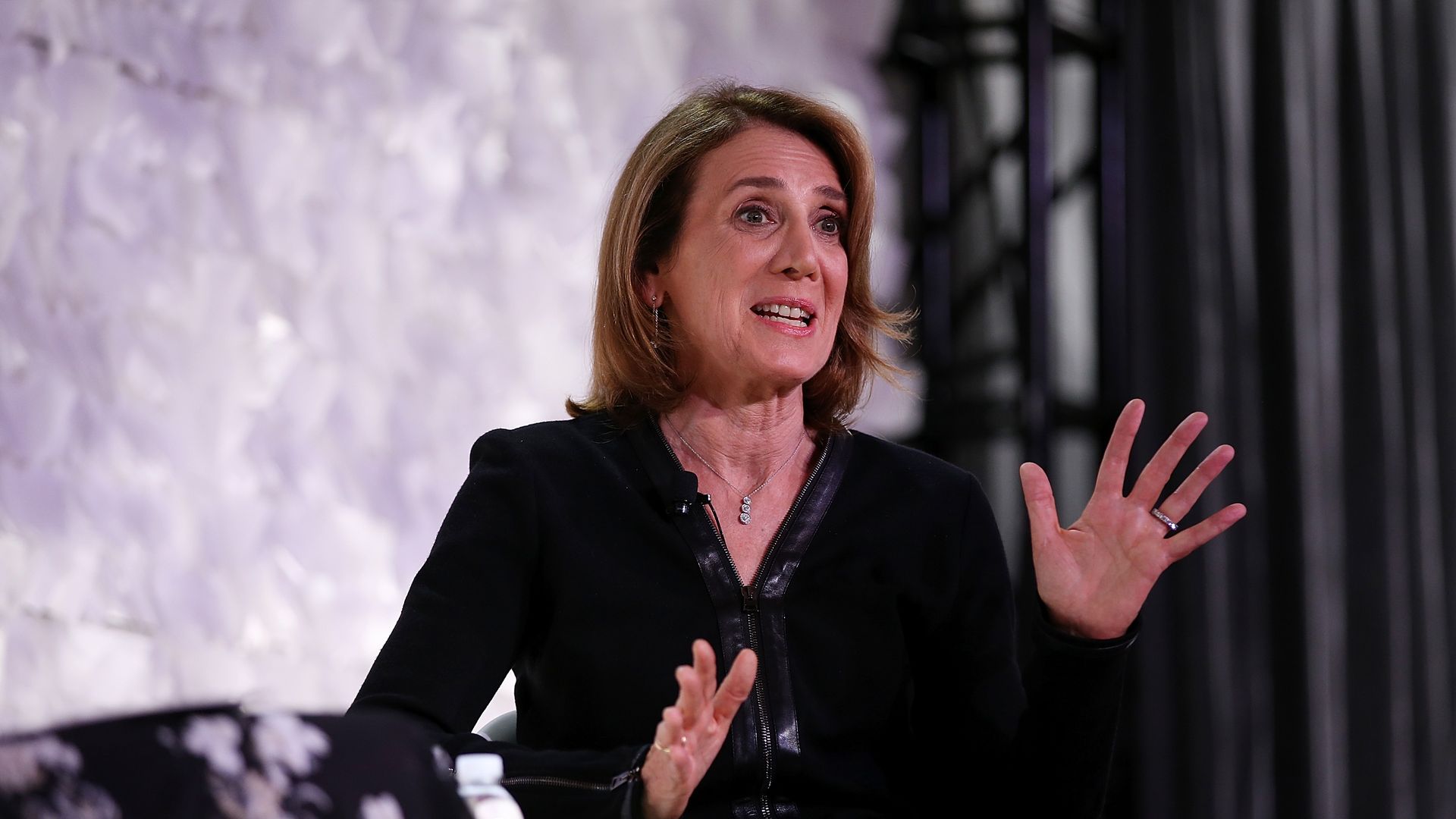 Google's Ruth Porat speaks on stage