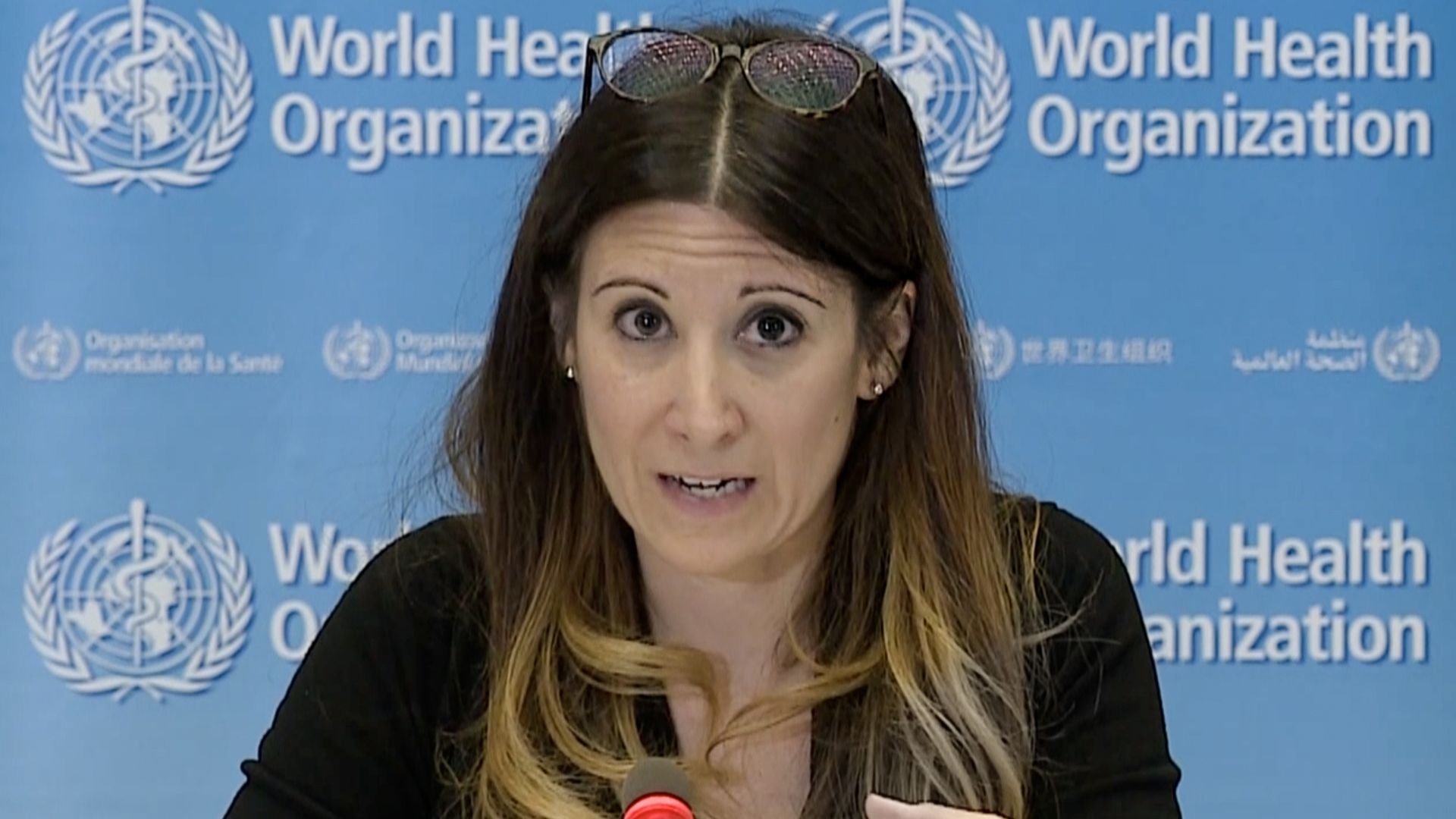 Maria Van Kerkhove. Photo: AFP via Getty Images