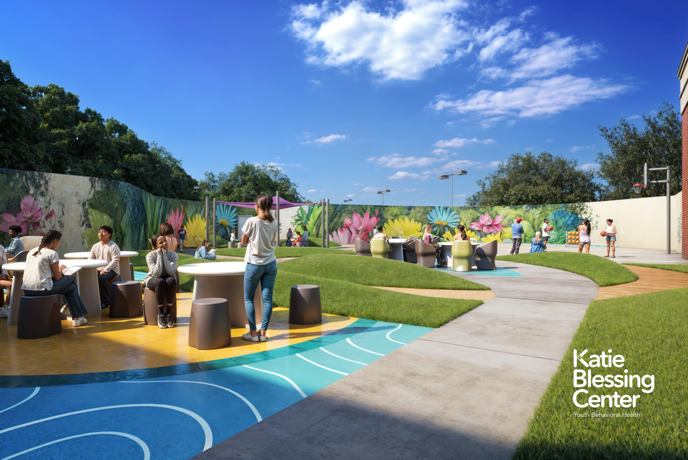 Katie Blessing Center rendering.