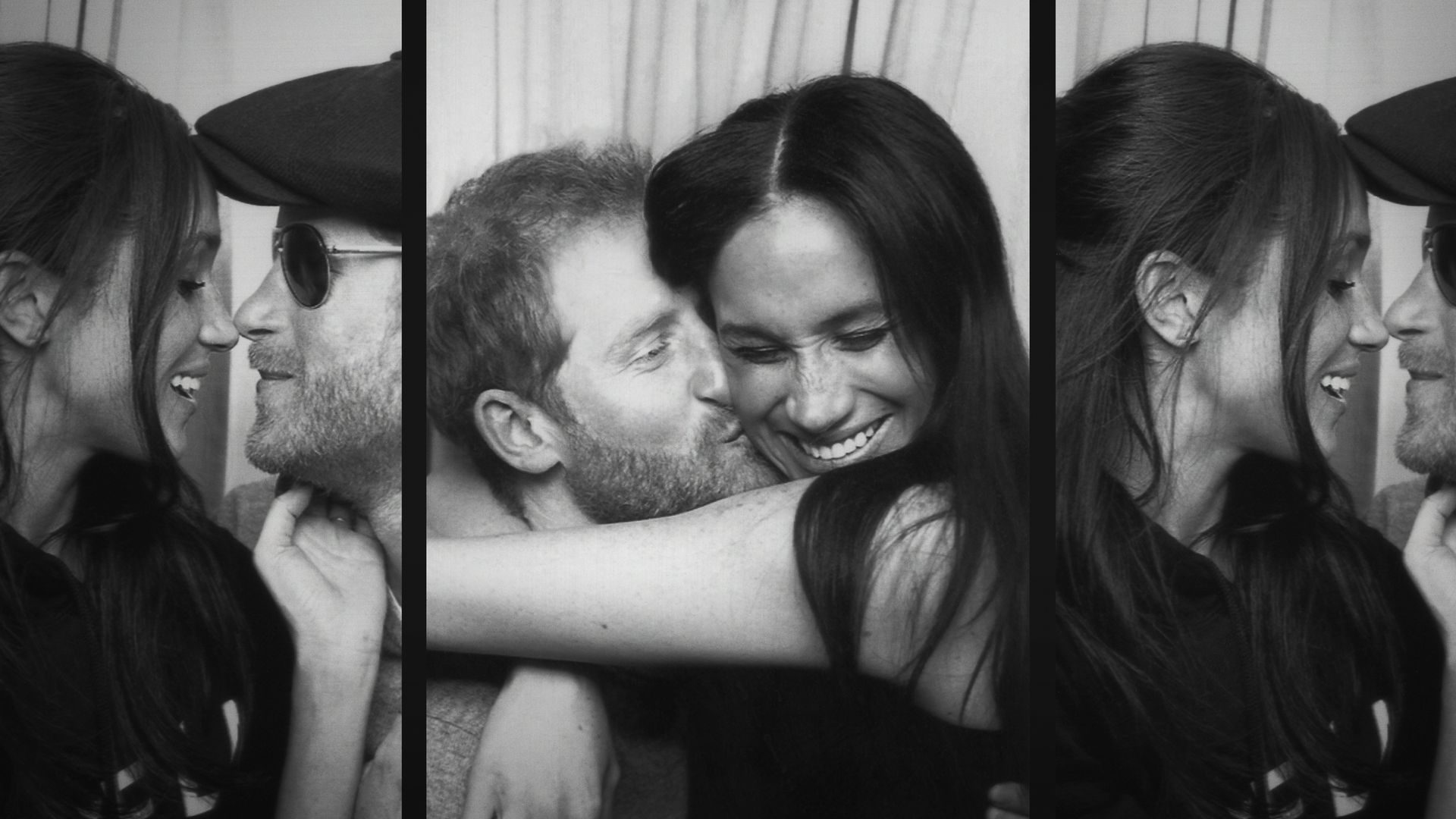 Harry and Meghan photobooth