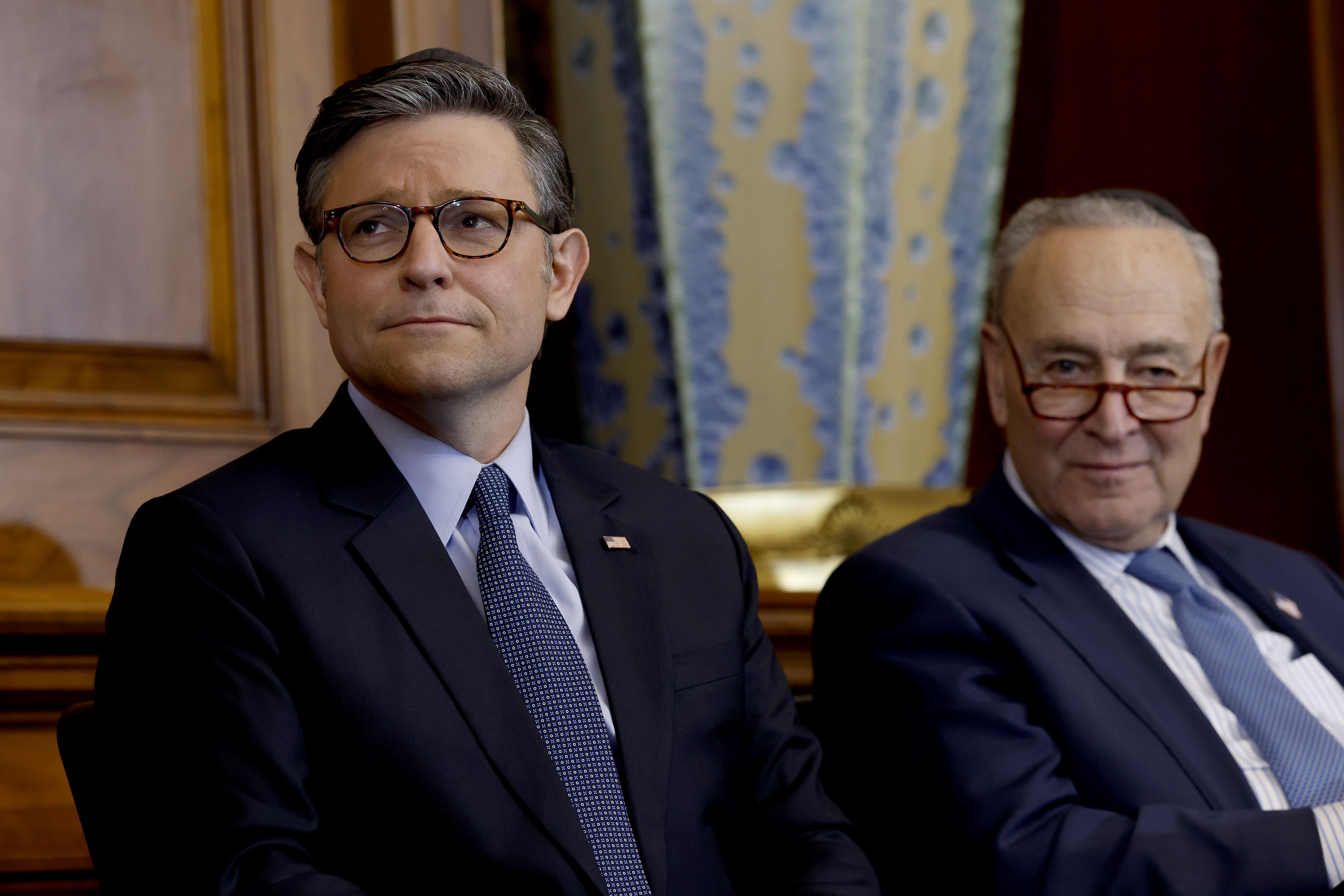 This is Mike Johnson and Chuck Schumer