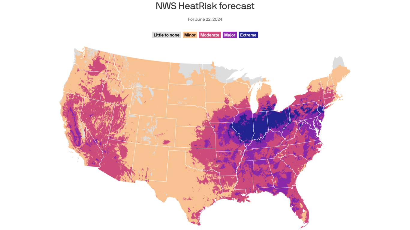 DC emergency declared as major heat wave moves in - Axios Washington D.C.