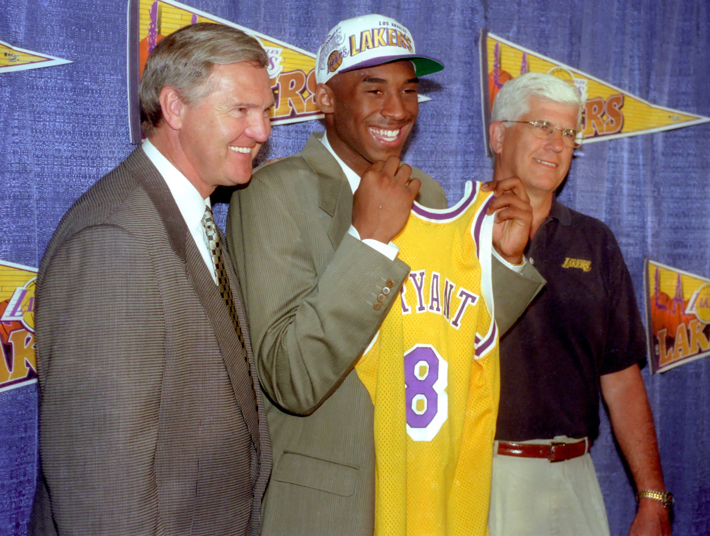 Kobe after joining the Lakers