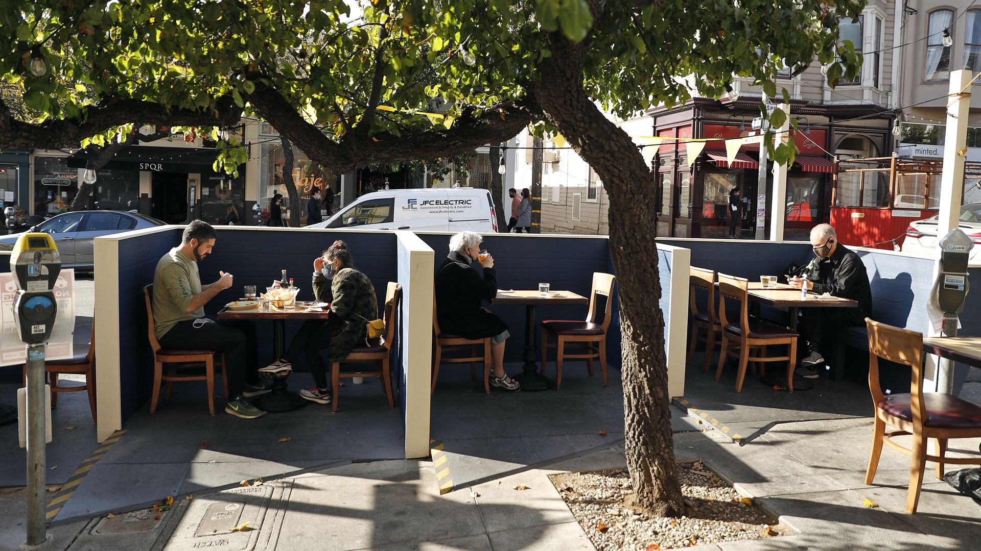 Parklet in San Francisco