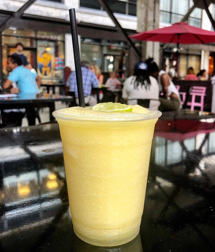 sangria slushi at botiwalla