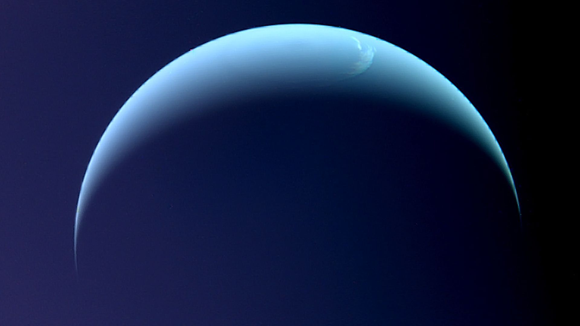 Neptune seen by Voyager 2 in 1989. Photo: NASA/JPL-Caltech/Kevin M. Gill