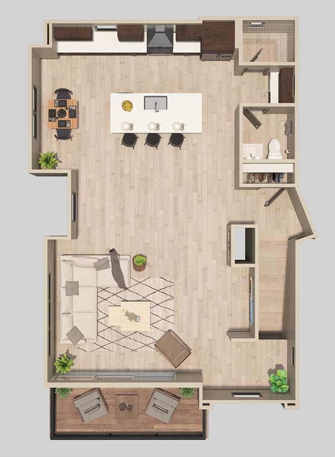 The Polaris Main Floor