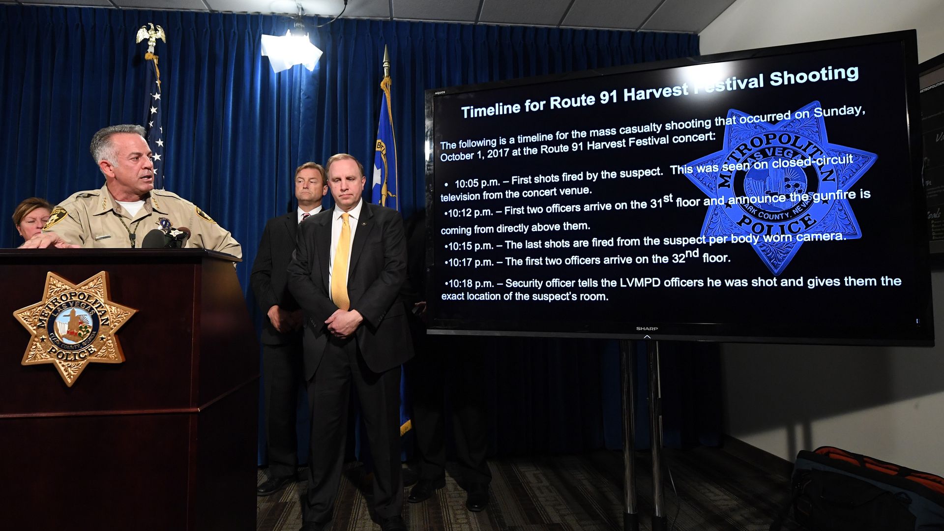 Clark County Sheriff Joe Lombardo 