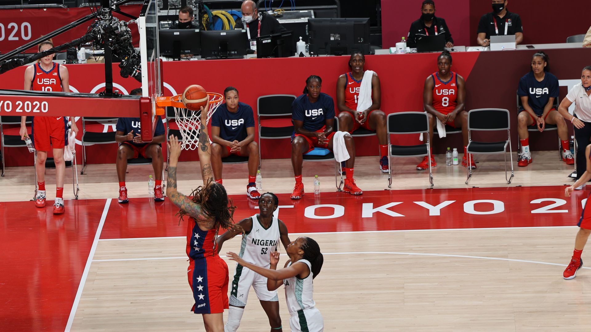 The US Women's squad won 81-72