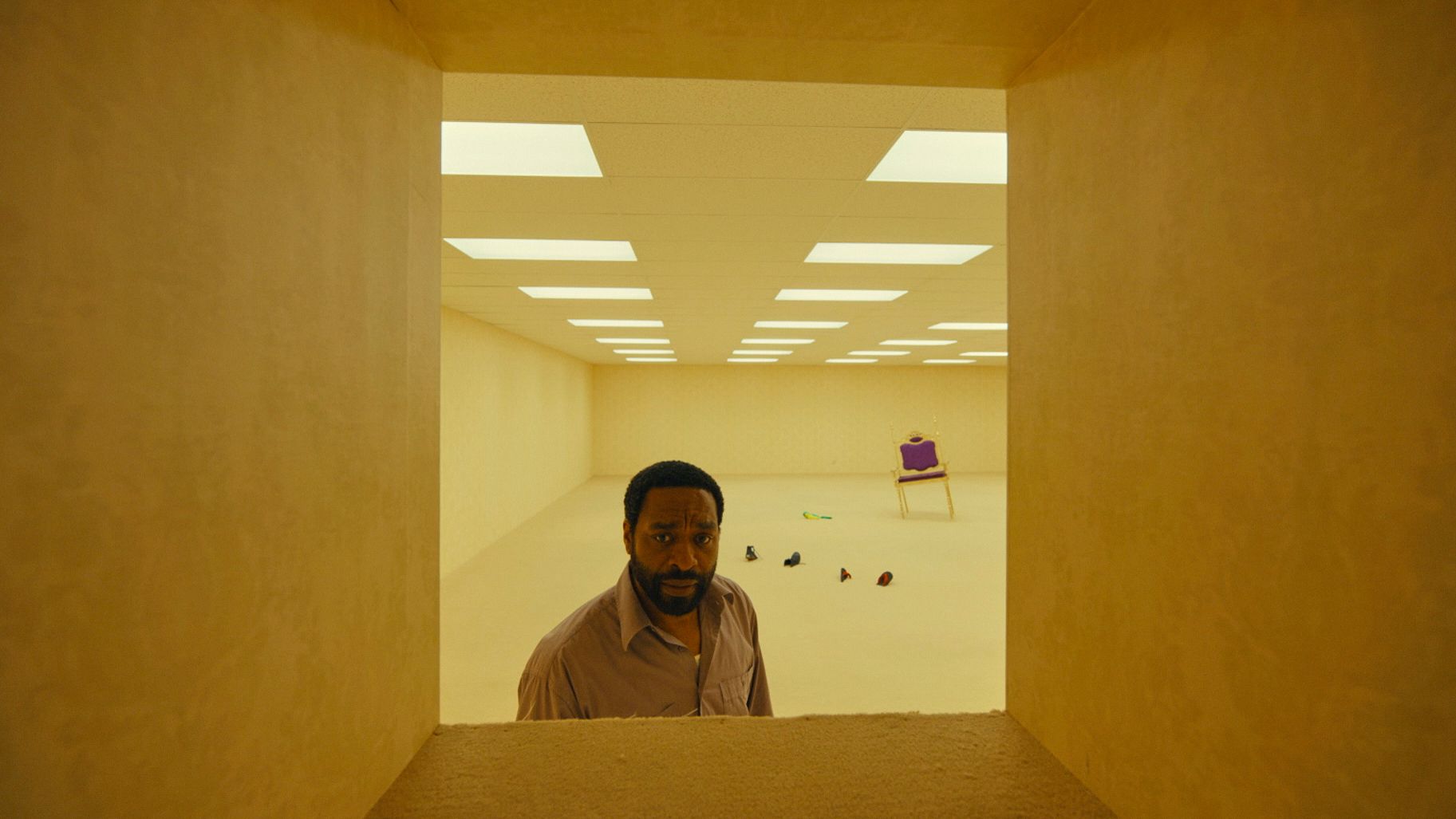 Chiwetel Ejiofor in a scene from "Backrooms."