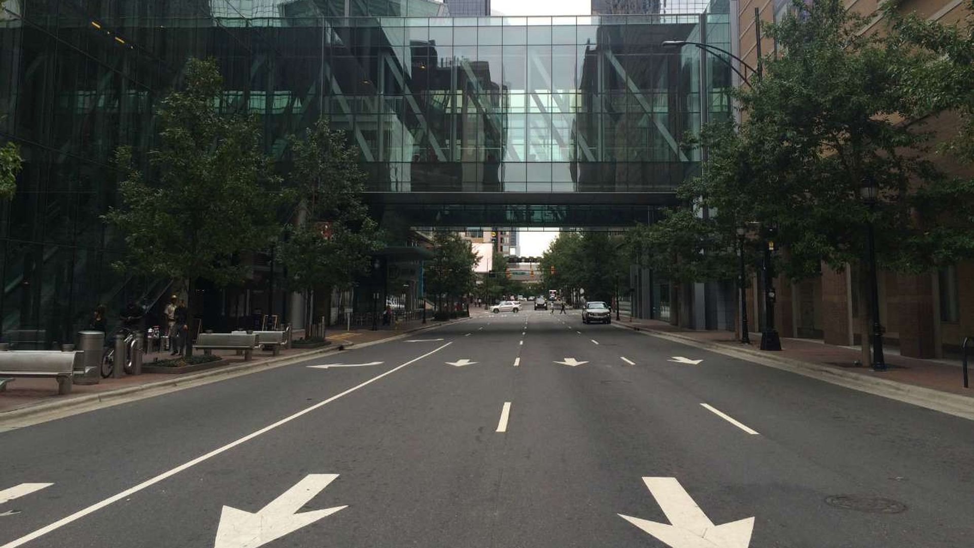 Skywalks Uptown Charlotte