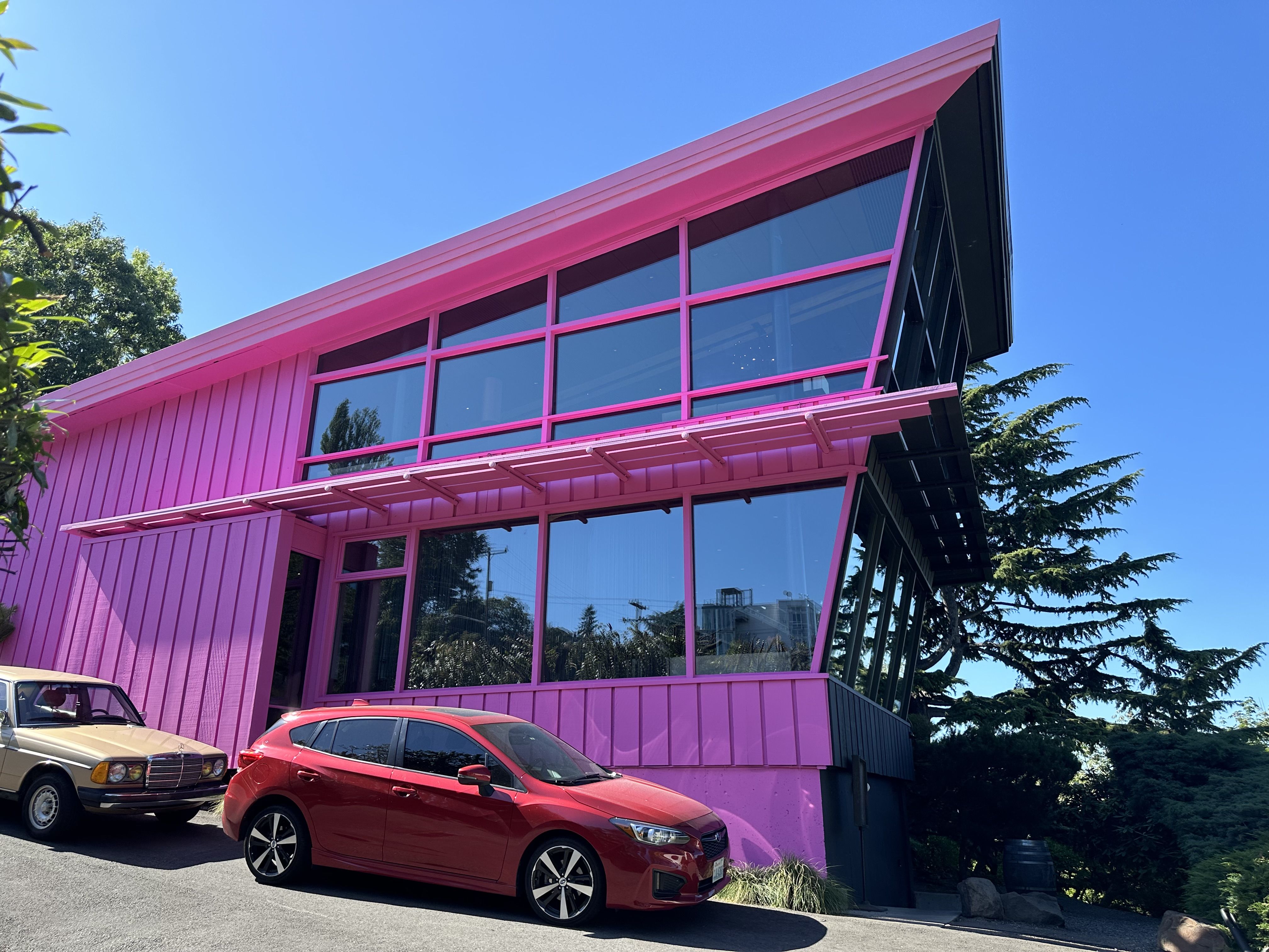 Canlis painted bright pink for Barbie-themed event - Axios Seattle