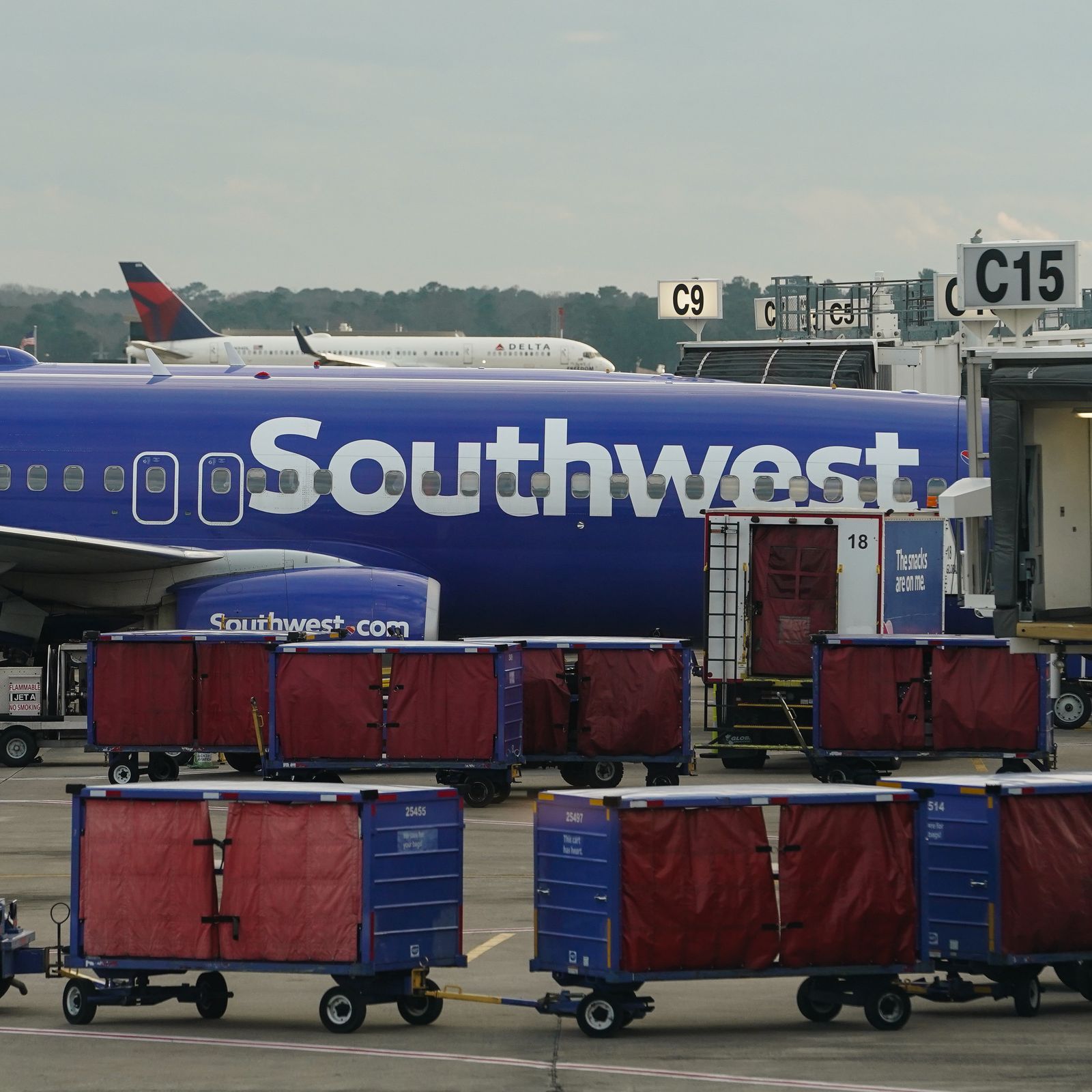 Southwest Airlines shedding flights after posting first quarter loss