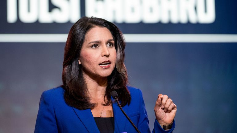 Tulsi Gabbard sues Google over alleged free speech infringement