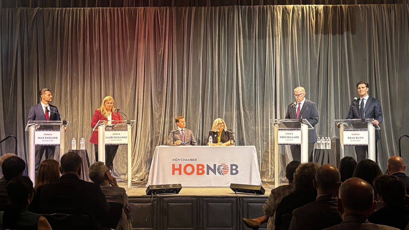 Indiana secretary of state candidates meet in first debate