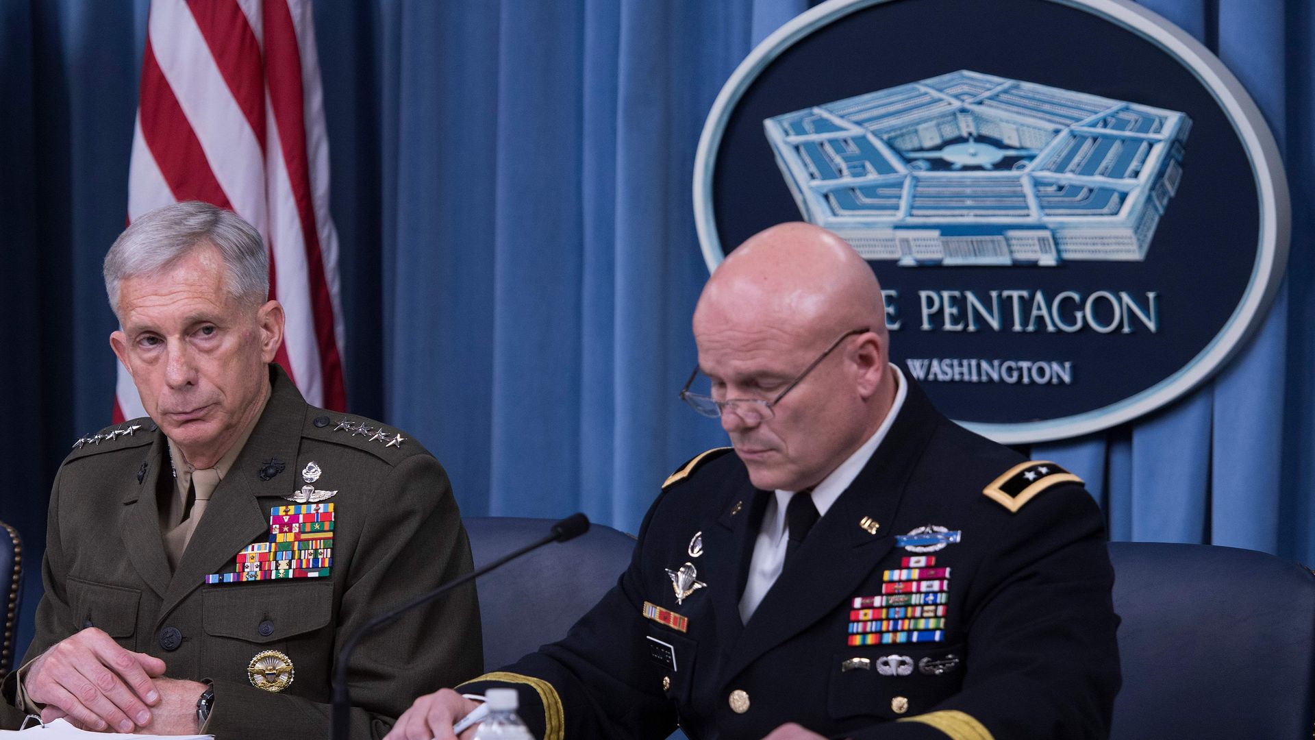 General speaks on Niger ambush. 