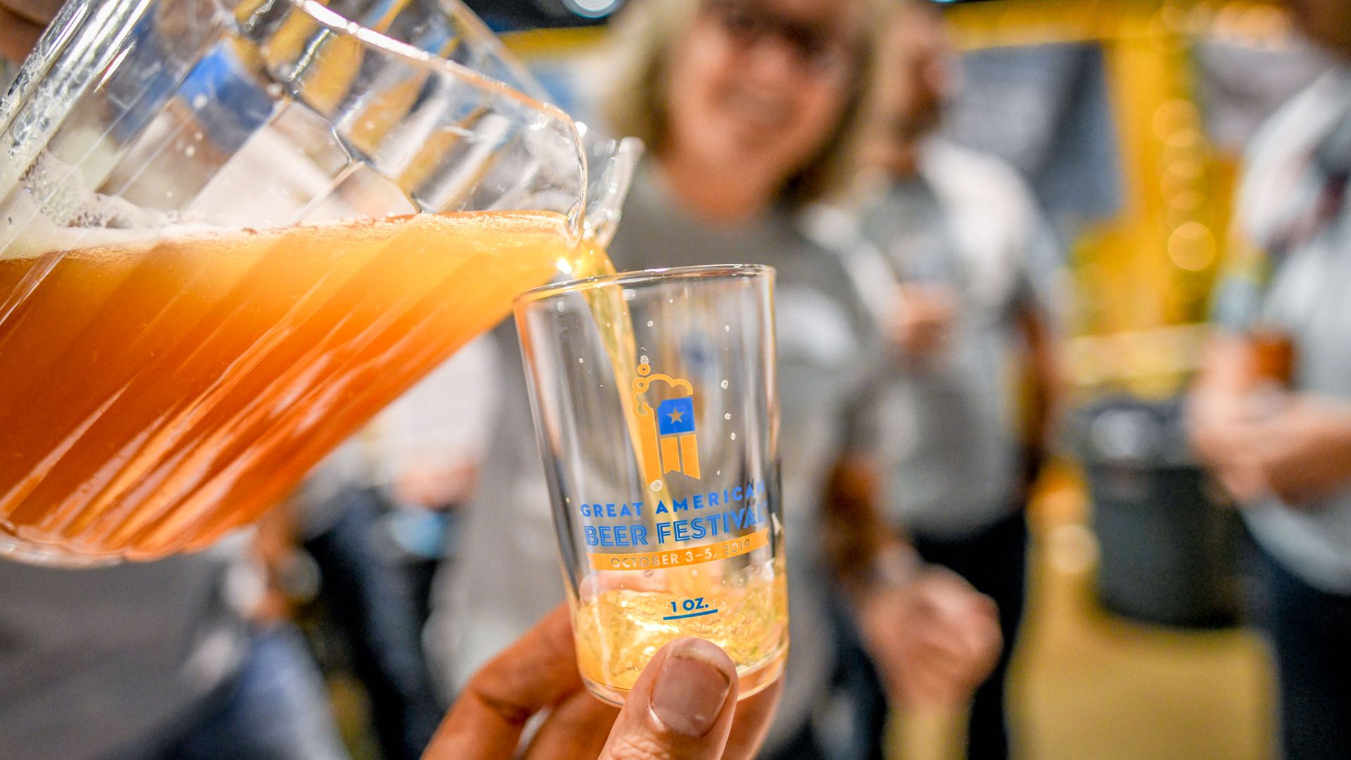 Beer flows at the annual Great American Beer Festival in Denver