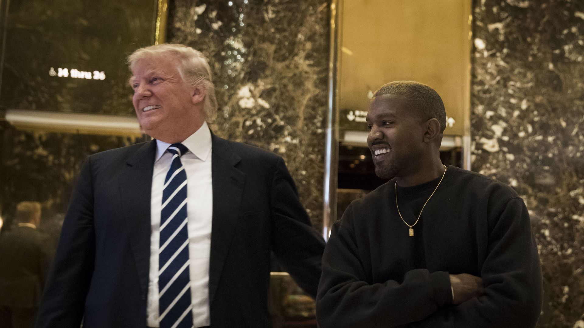 Trump and Kanye
