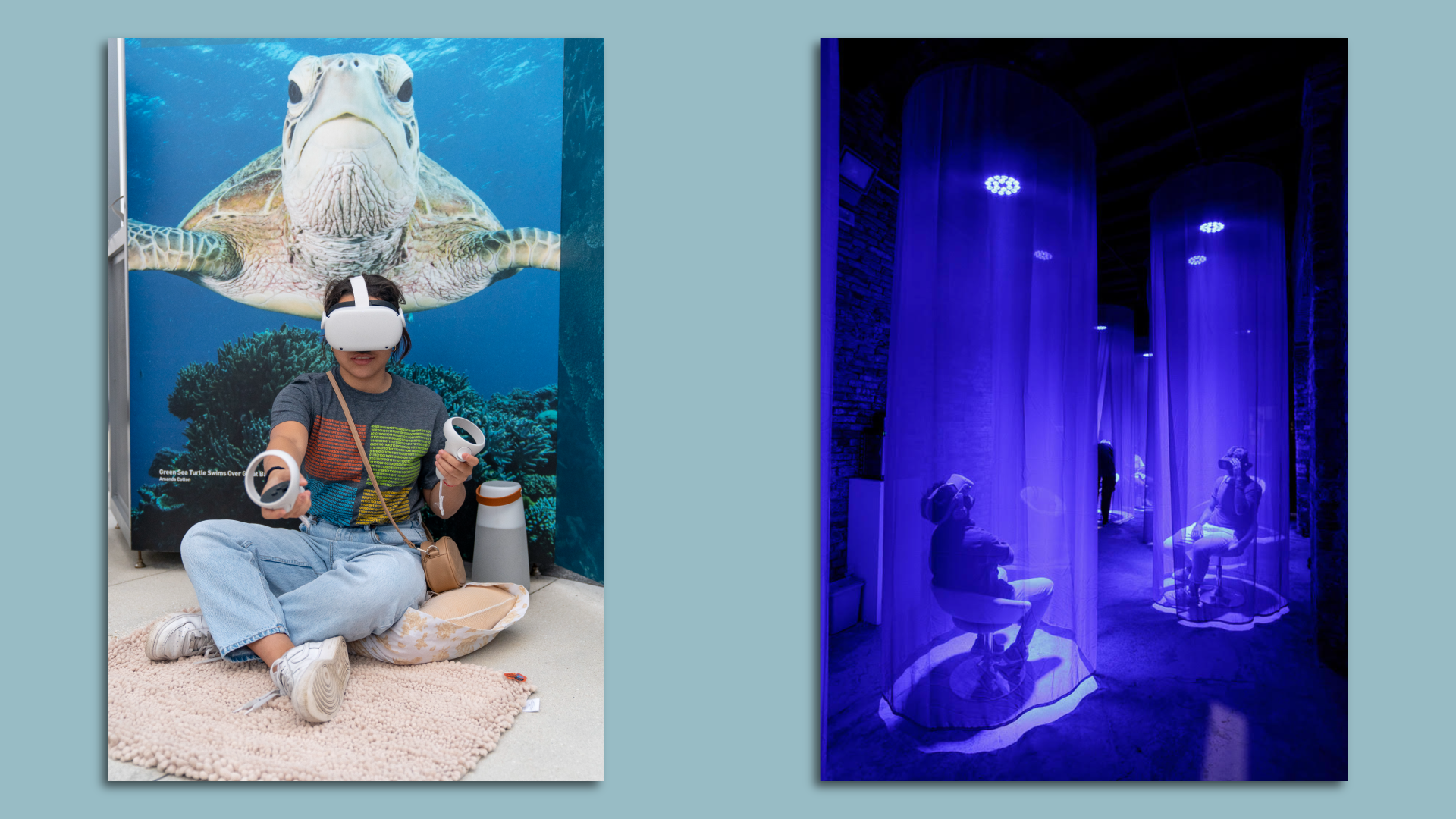 Two virtual reality exhibits from FilmGate festival