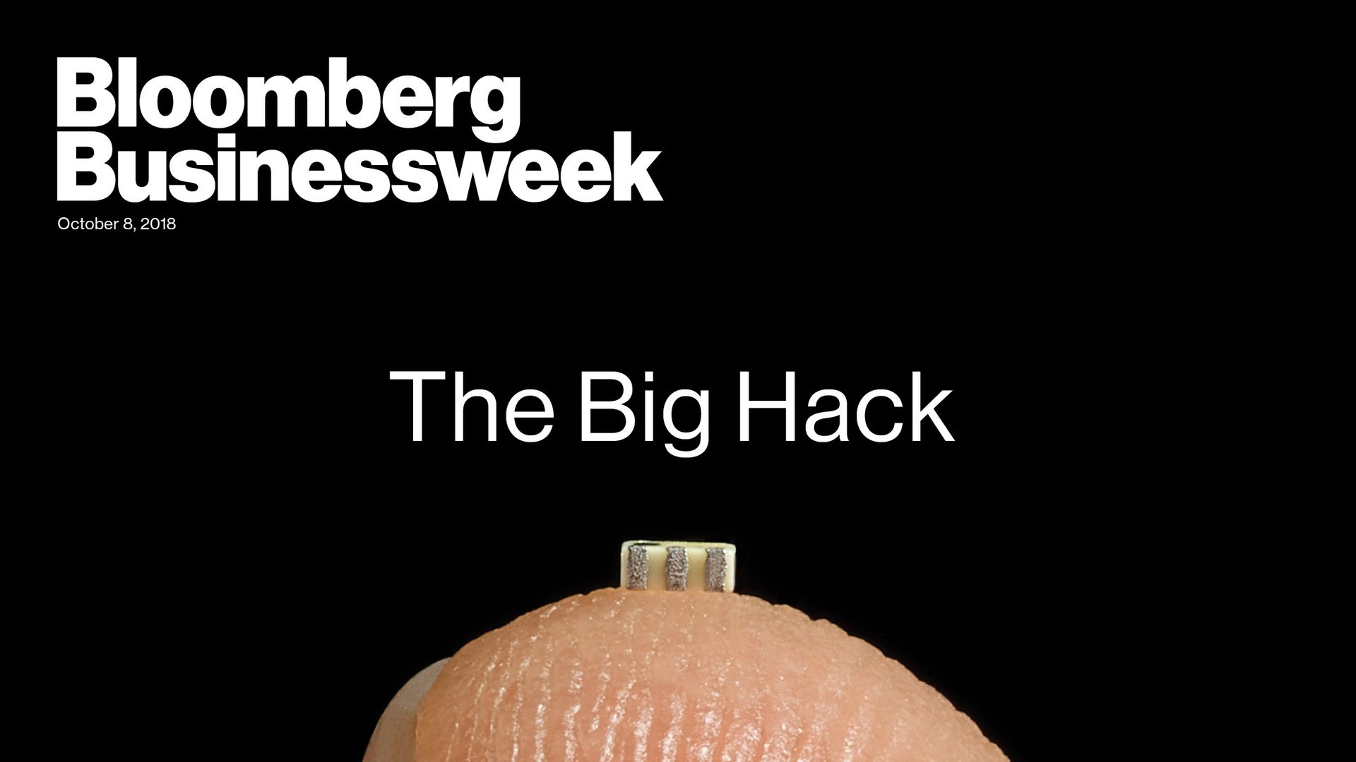 Bloomberg Businessweek cover story on a reported Chinese hacking of servers