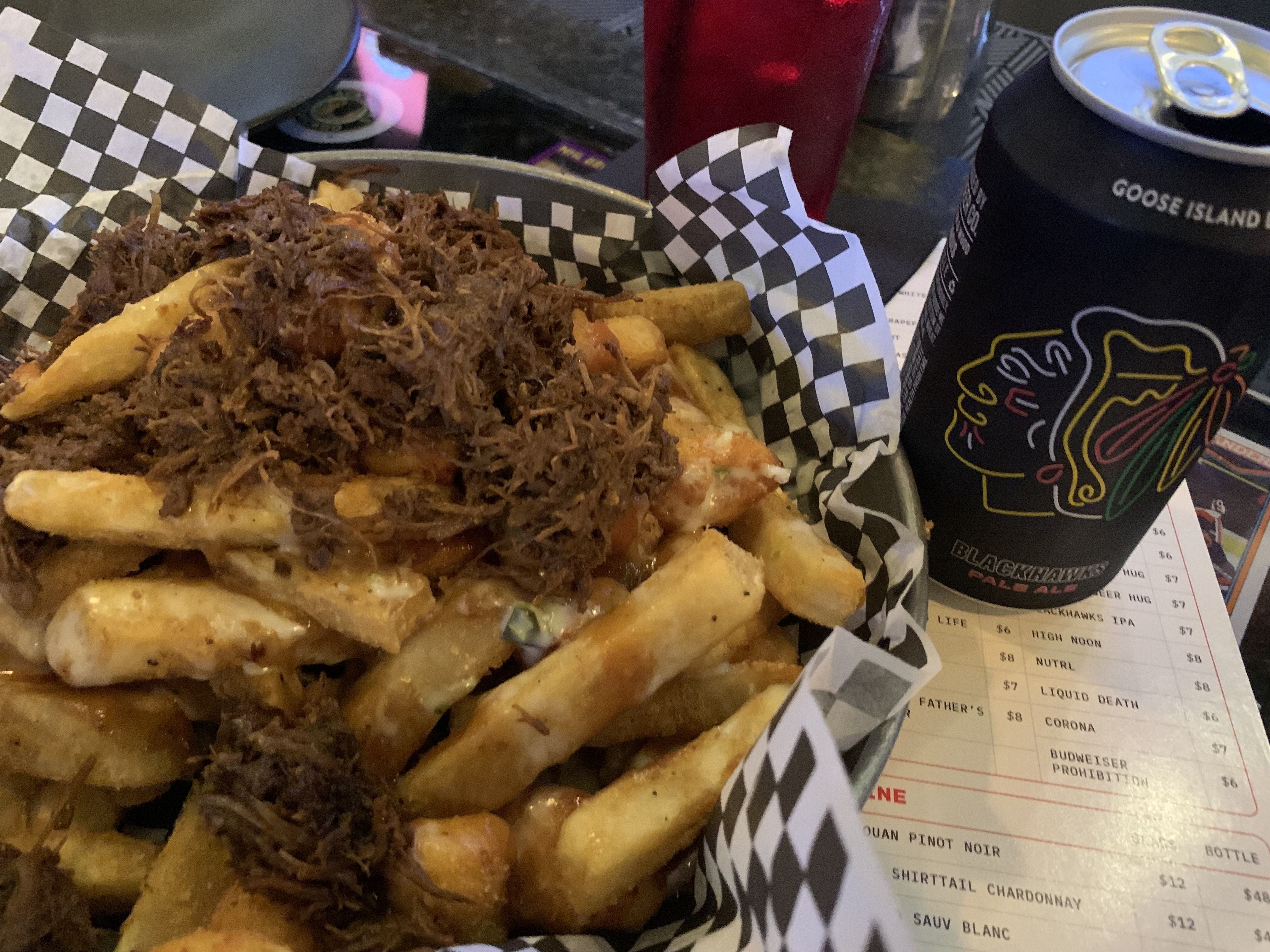 Photo of poutine on a plate 