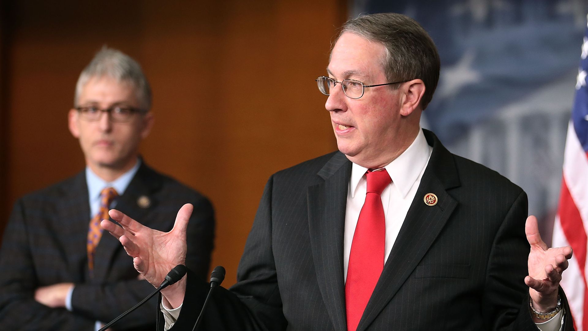 Rep. Bob Goodlatte (R-VA) (R), chair of the House Judiciary Committee, and Rep.Trey Gowdy (R-SC), chair of Oversight and Committee. 