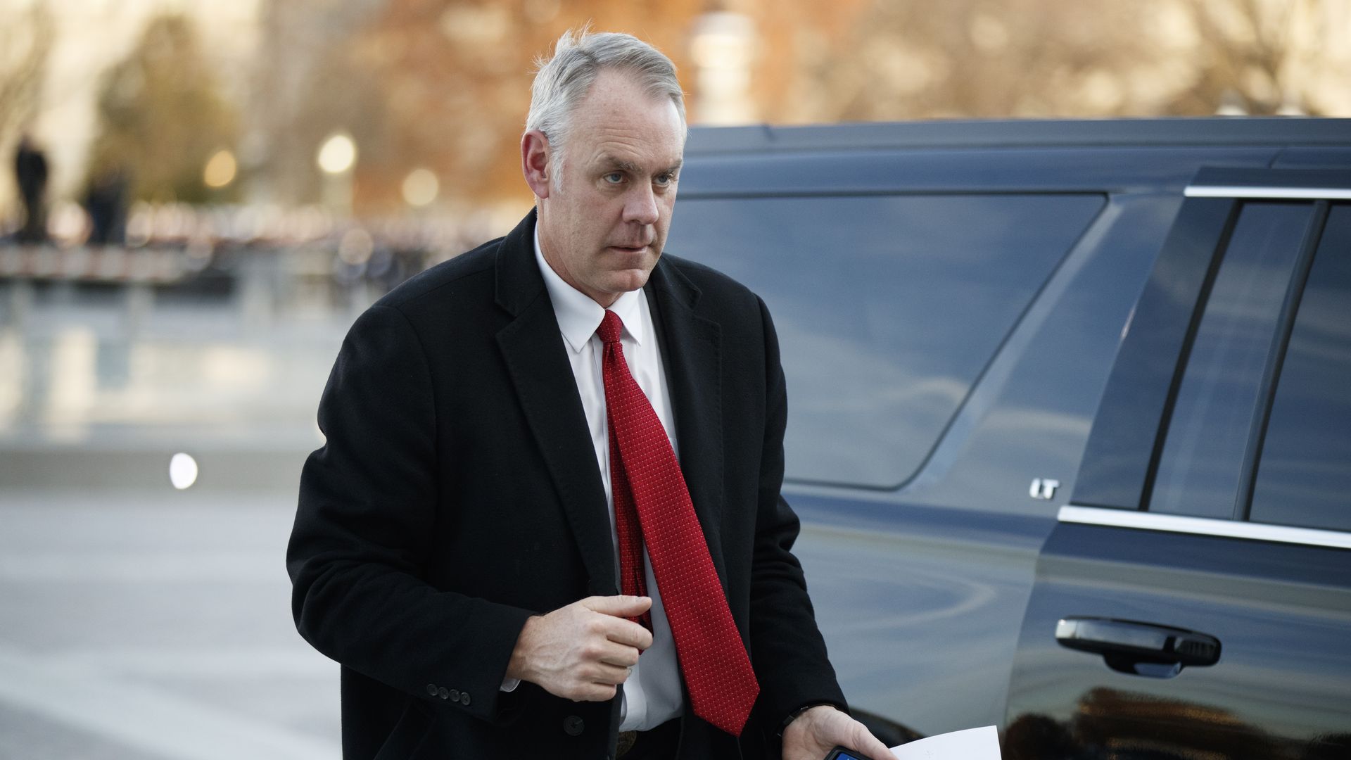 Former Interior Secretary Ryan Zinke