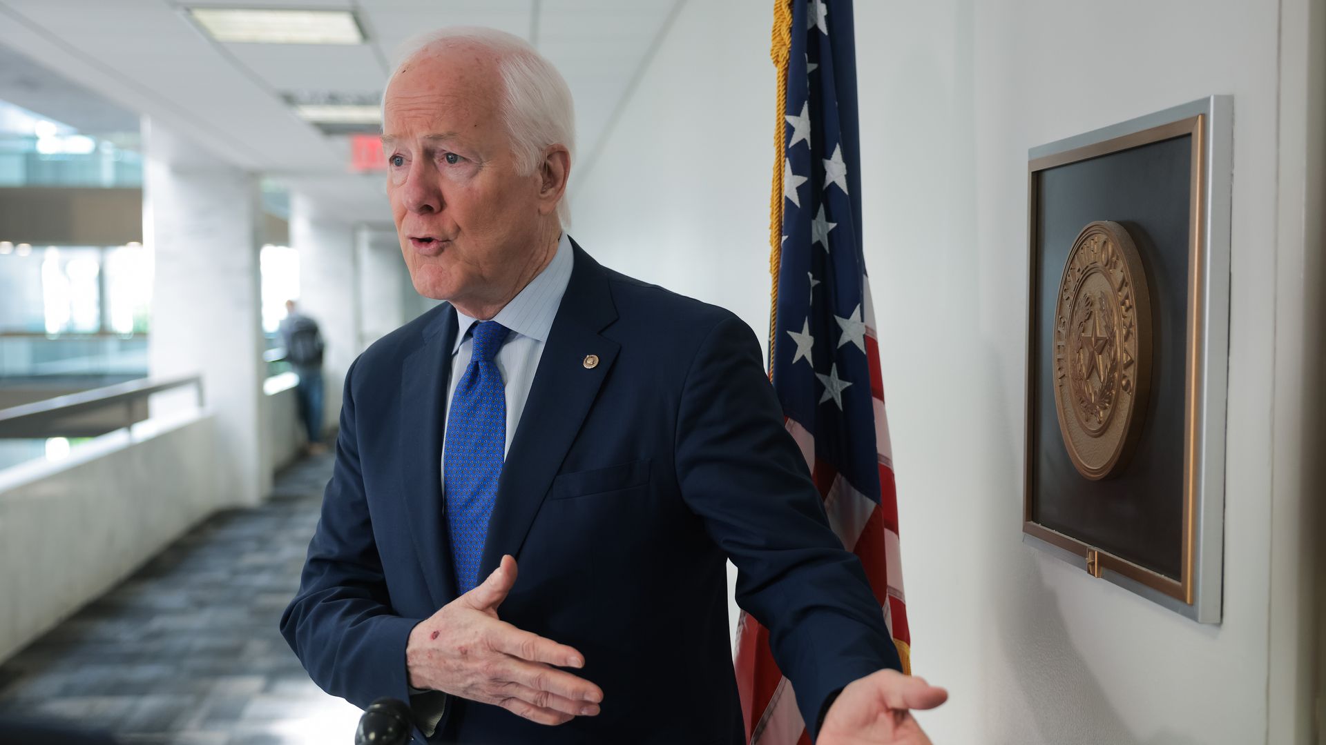 Sen. John Cornyn, R-Texas, speaks