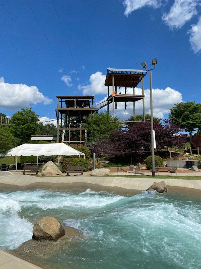 Whitewater Center Zip Lining