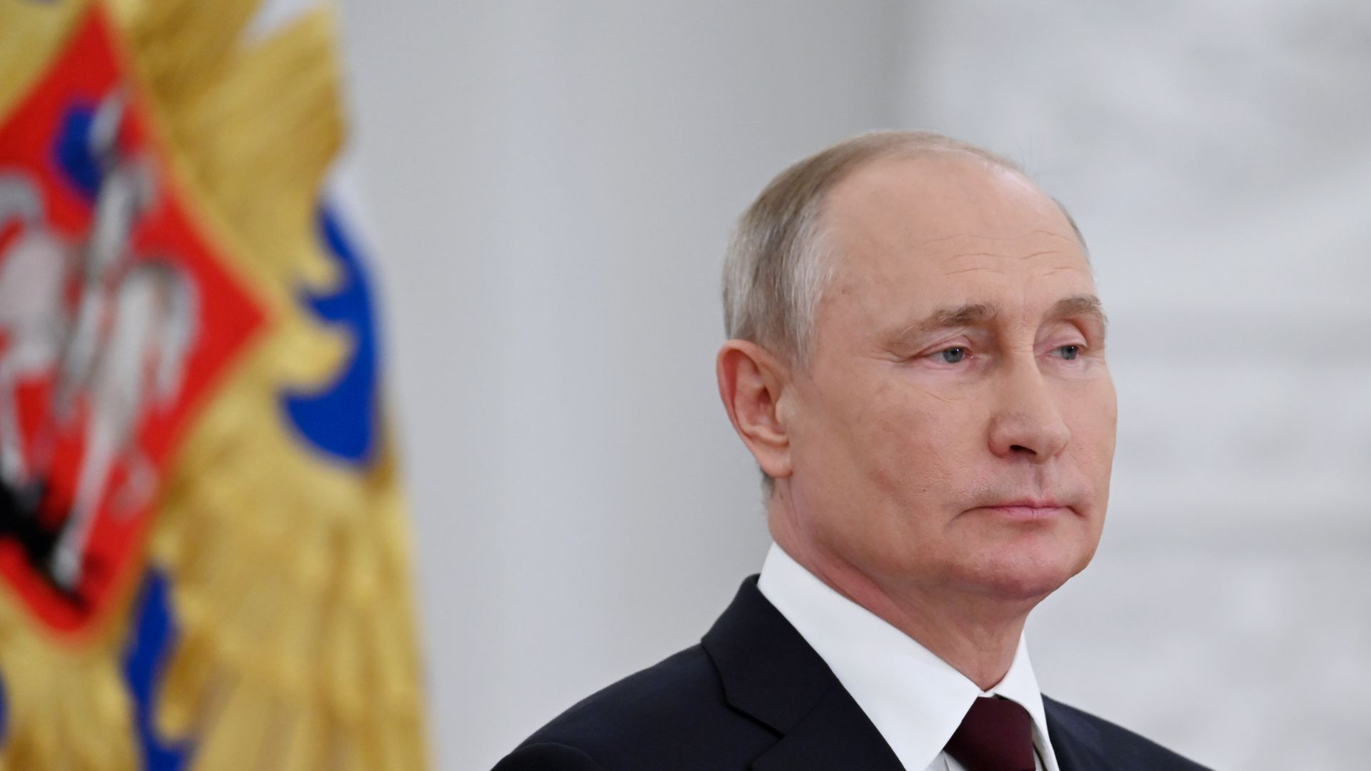Russian President Vladimir Putin speaking in Moscow in June 2021.