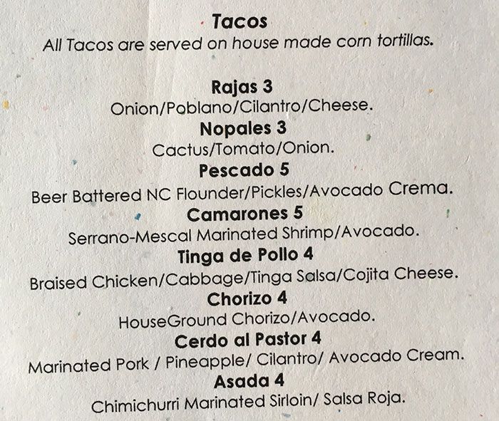 taco-menu-at-comida-in-plaza-midwood-charlotte