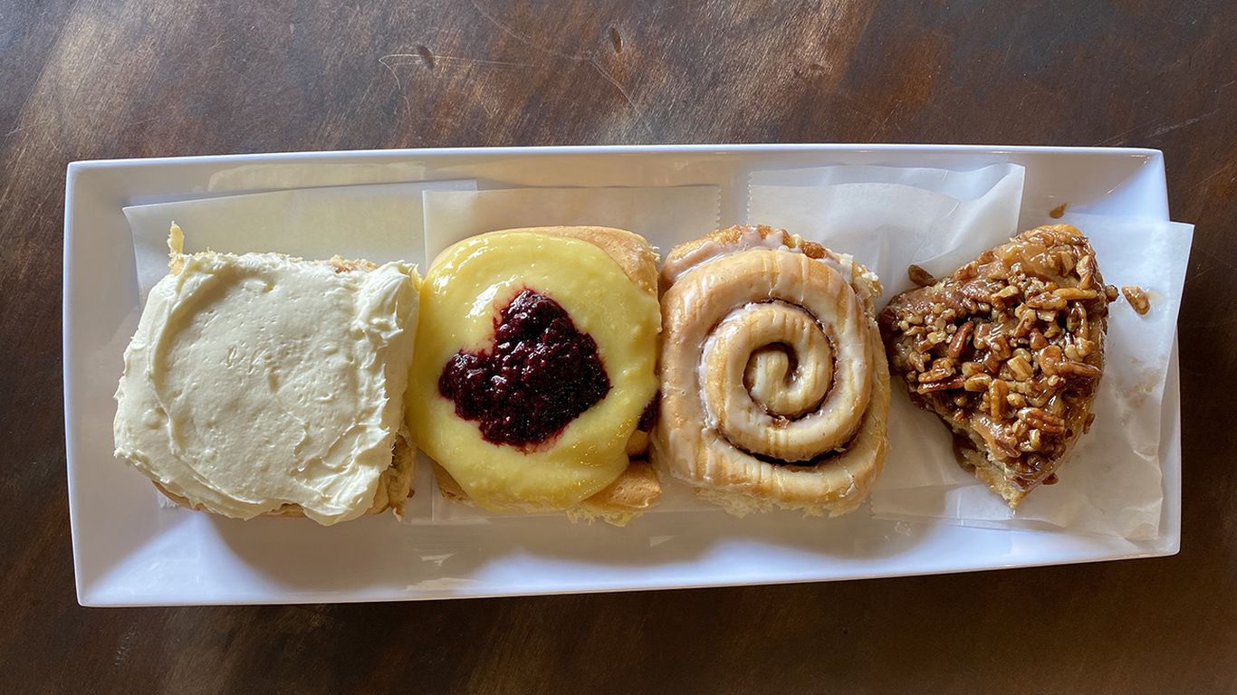 Cinnamon bun bakery brings scratchmade operation to the West End Axios Charlotte