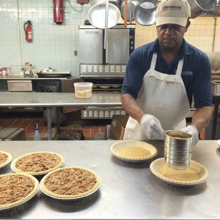 Anthony Jones Anderson's pecan pie
