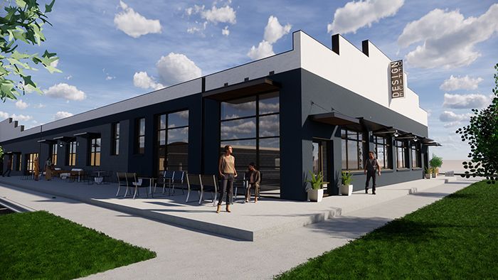 The Shop adaptive reuse project at 1100 N. Graham Street in North End