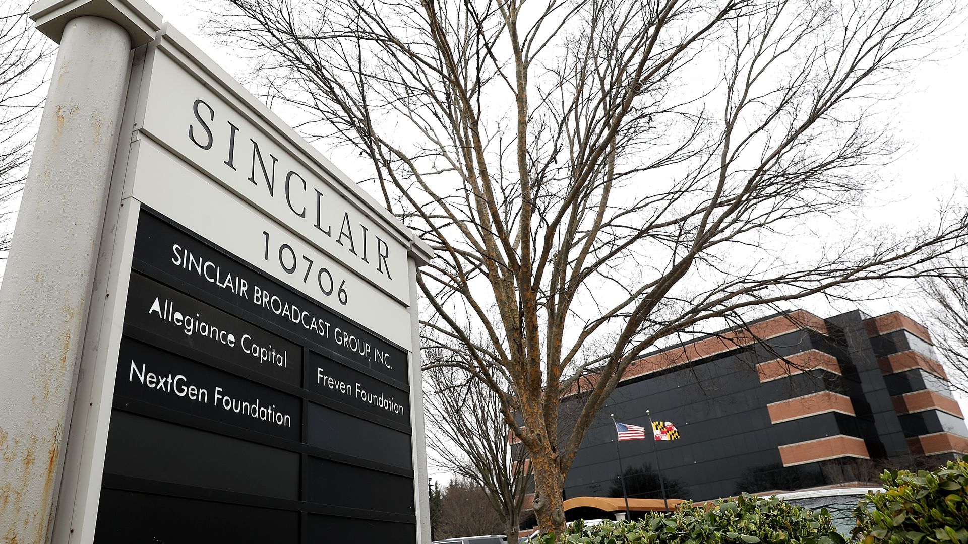 The headquarters of the Sinclair Broadcast Group.
