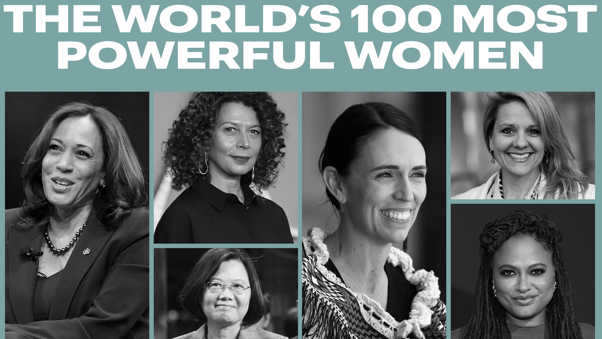 world's 100 most powerful women collage