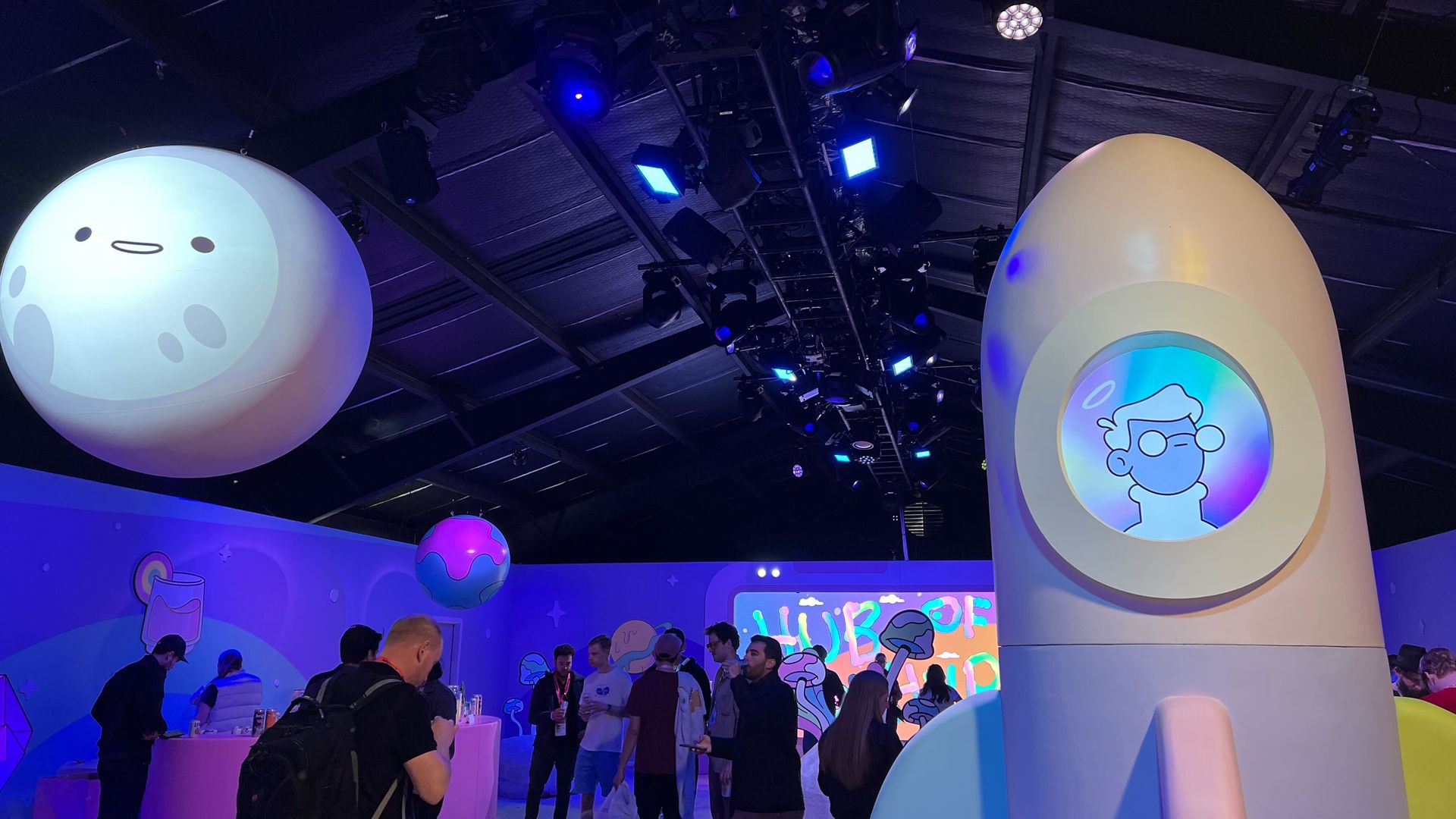 Doodles, an NFT company, hosted its own activation at East Cesar Chavez and Trinity Street for SXSW. 