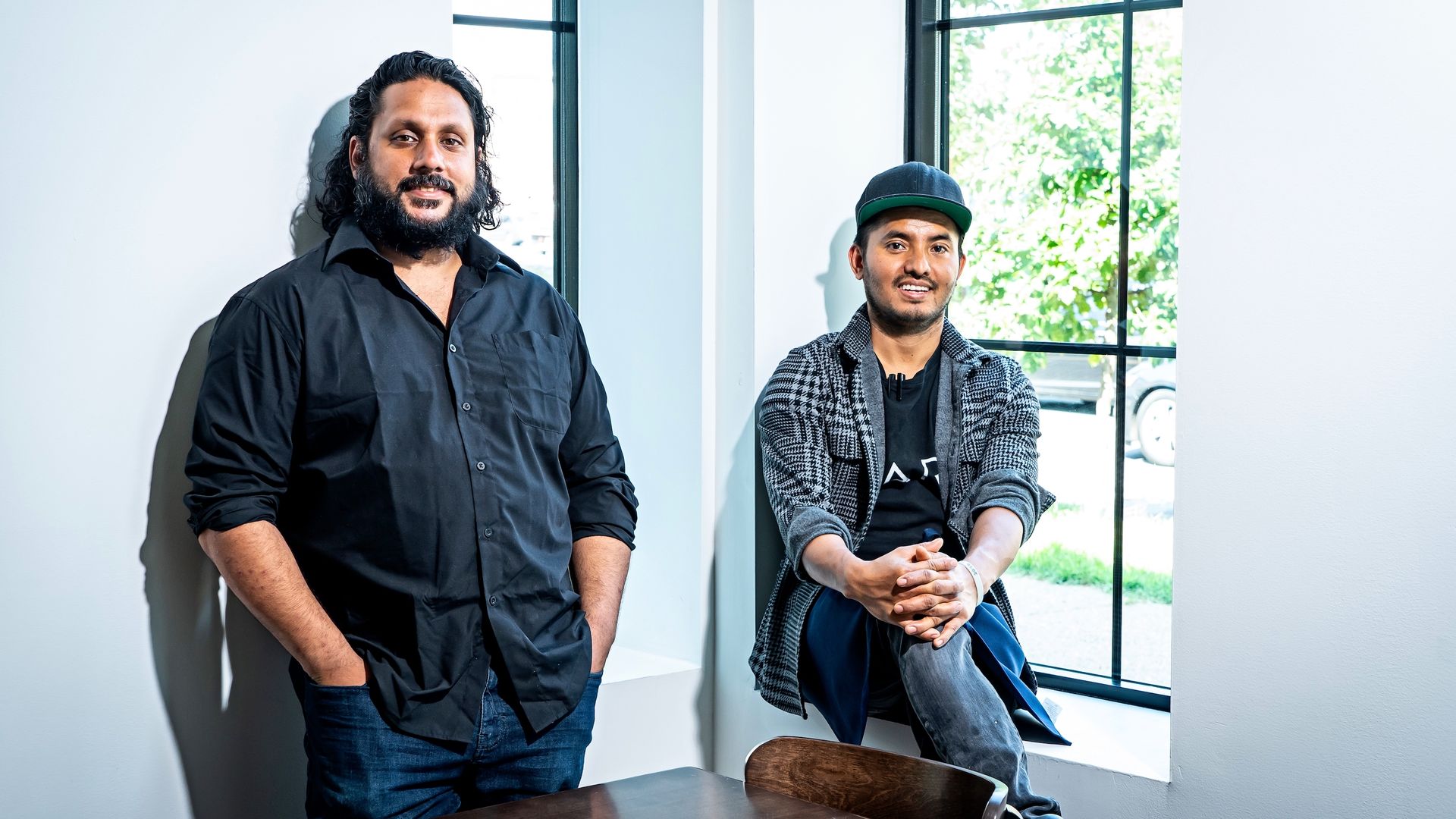 Tapori team Dante Datta (left) and chef Suresh Sundas at Daru