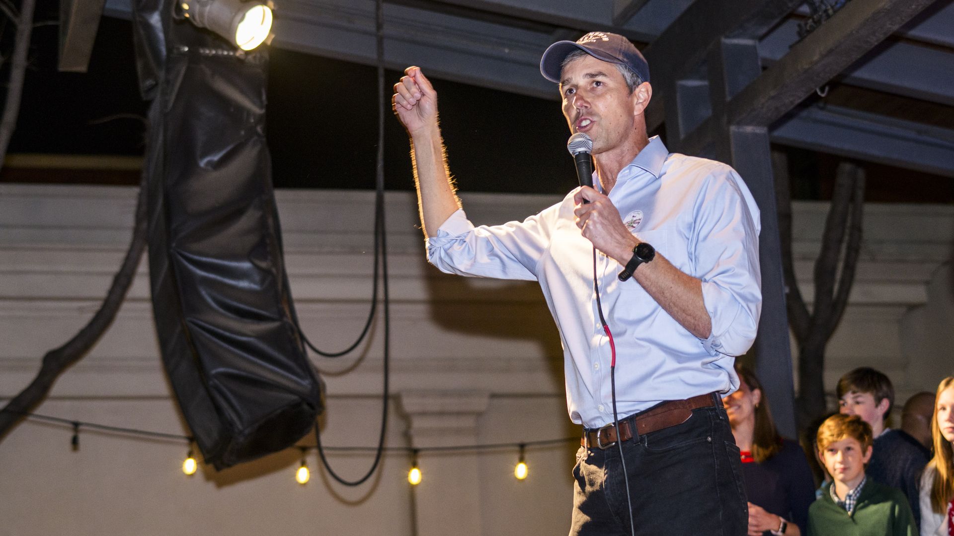 Beto O'Rourke, Democratic gubernatorial candidate for Texas, speaks during a primary election night event in Fort Worth, Texas, U.S., on Tuesday, March 1, 2022
