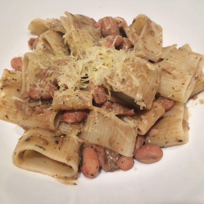 zia pia pasta e fagioli