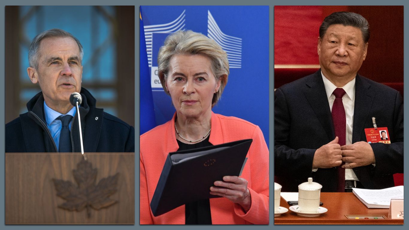 Trump tariffs: Canada, China, EU warn of countermeasures as trade war ...