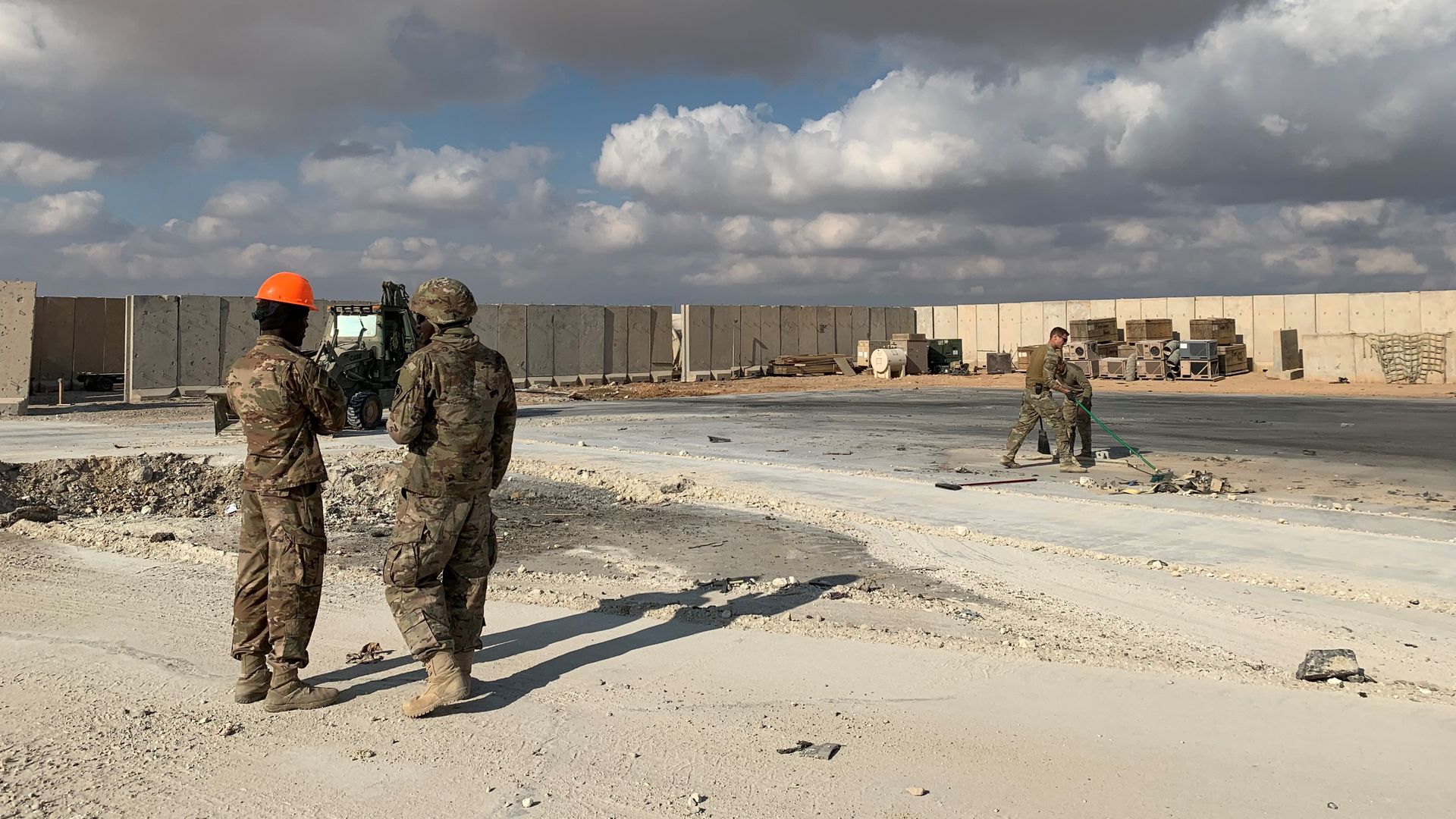 Ain al-Asad  U.S. military airbase in Iraq 