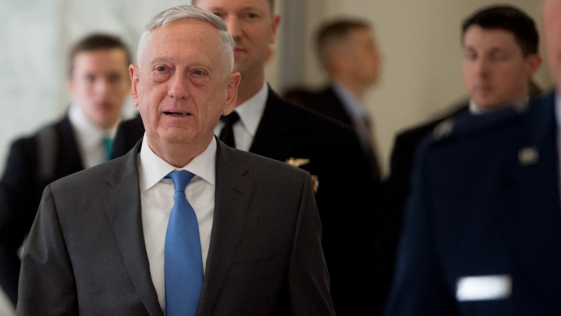 Mattis on Capitol Hill
