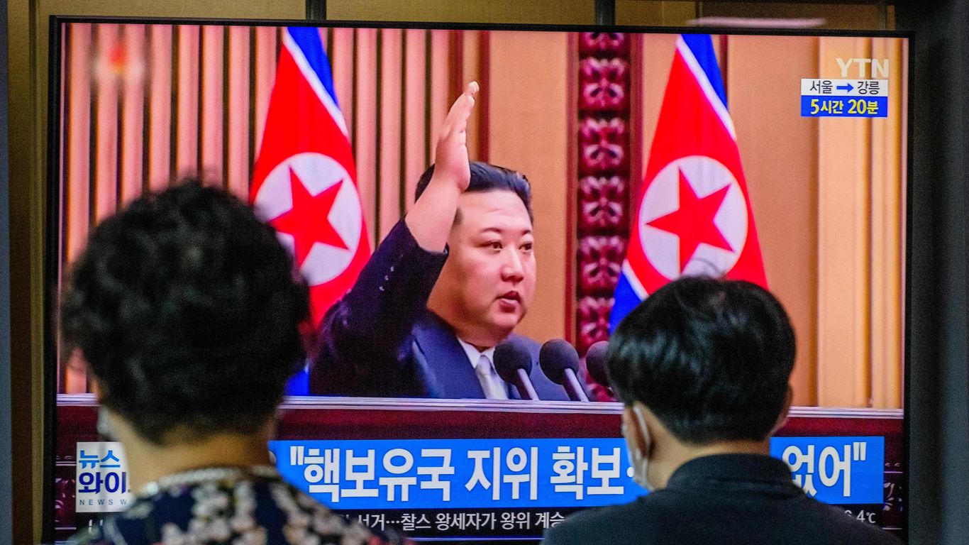 North Korea fires a ballistic missile over Japan