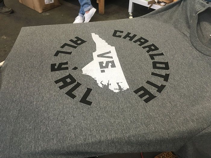 Charlotte vs All Y'all shirt