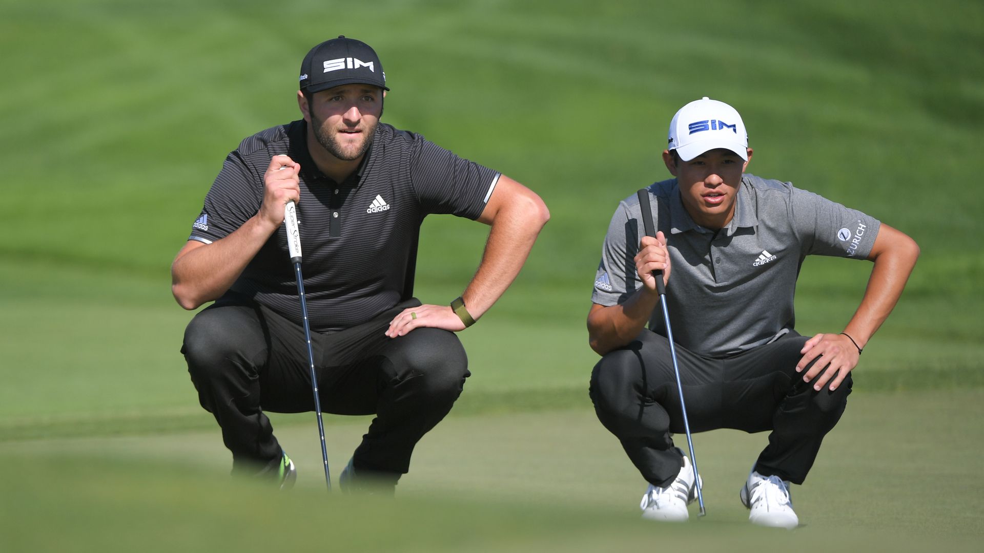 Jon Rahm and Collin Morikawa