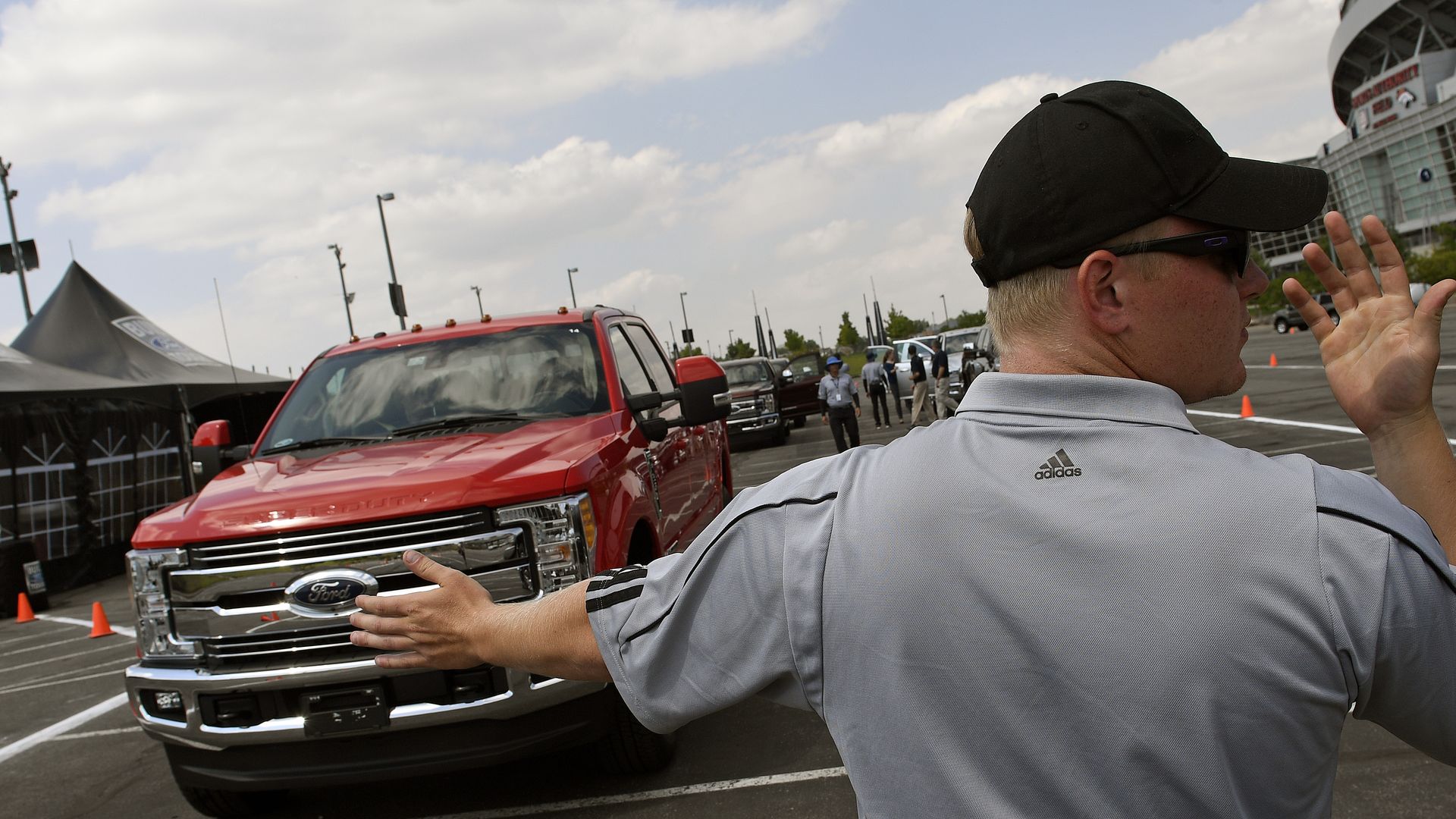 New Ford truck