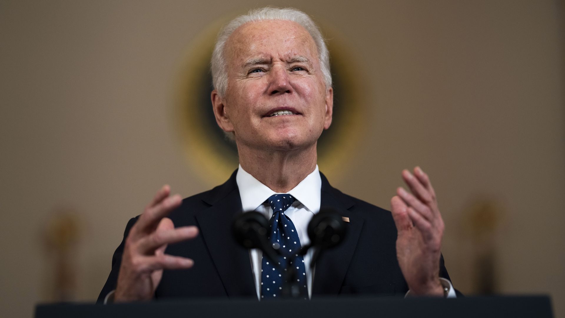 Joe Biden speaking about the Chauvin conviction